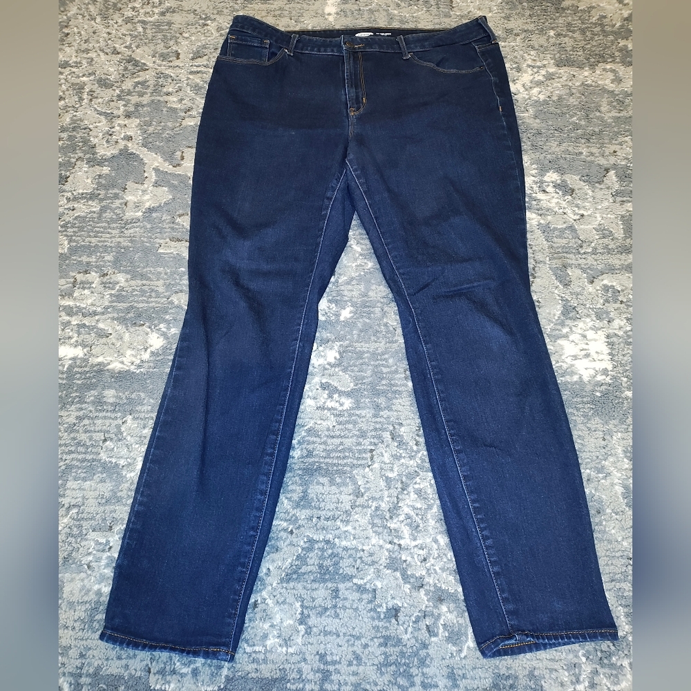 Old Navy Women's Mid Rise Pop Icon Skinny Jeans sz 16 worn in great condition